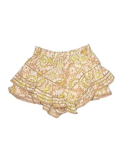 Pre-owned Aerie Skort In Gold