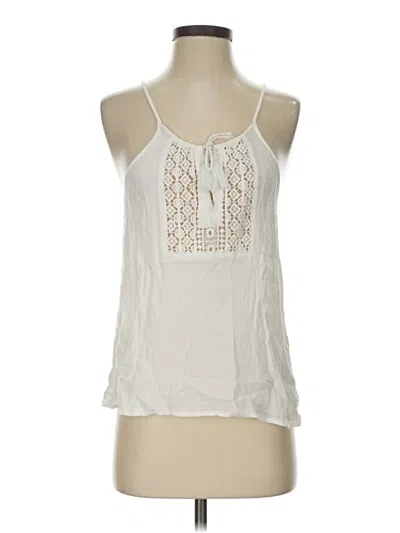 Pre-owned Aerie Sleeveless Blouse In Ivory