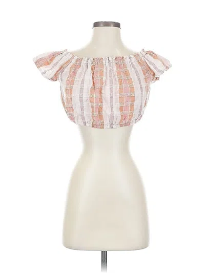 Pre-owned Aerie Sleeveless Blouse In Orange