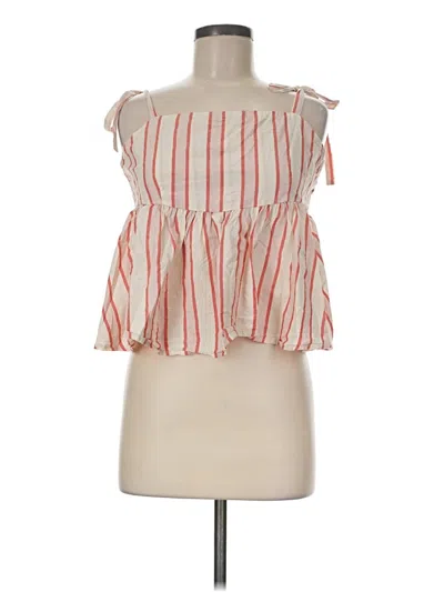 Pre-owned Aerie Sleeveless Blouse In Orange