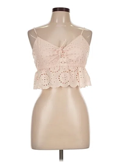 Pre-owned Aerie Sleeveless Blouse In Pink