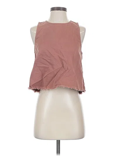 Pre-owned Aerie Sleeveless Blouse In Pink