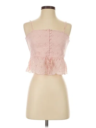 Pre-owned Aerie Sleeveless Blouse In Pink