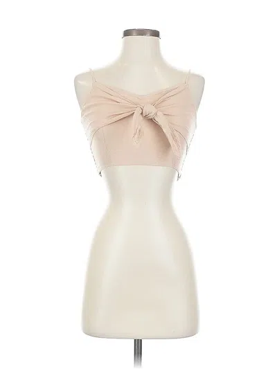 Pre-owned Aerie Sleeveless Blouse In White