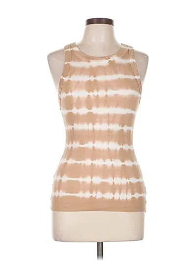 Pre-owned Aerie Sleeveless T-shirt In Brown