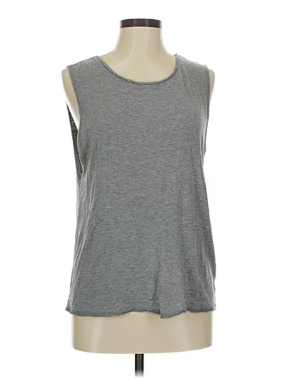 Pre-owned Aerie Sleeveless T-shirt In Gray