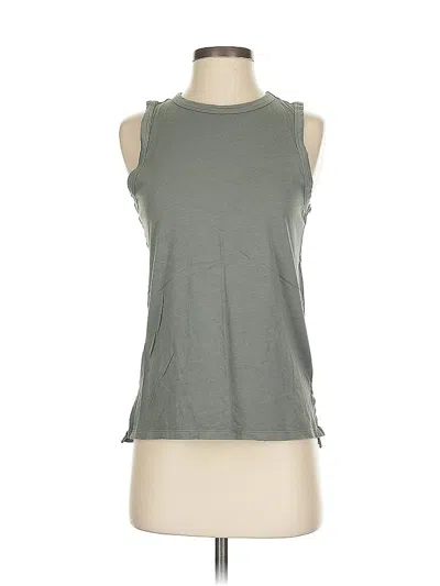 Pre-owned Aerie Sleeveless Top Gray Halter Neckline Tops