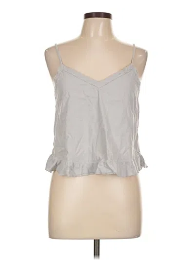 Pre-owned Aerie Sleeveless Top Gray Sweetheart Neckline Tops
