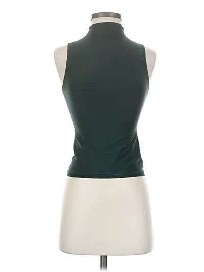 Pre-owned Aerie Sleeveless Top Green Halter Neckline Tops