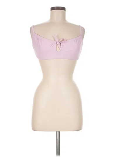 Pre-owned Aerie Sleeveless Top Pink Sweetheart Neckline Tops