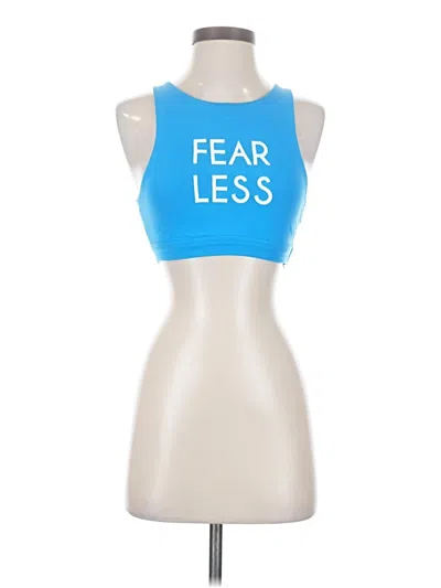 Pre-owned Aerie Sleeveless T-shirt In Blue