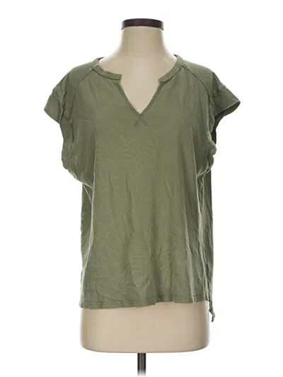 Pre-owned Aerie Sleeveless T-shirt In Green