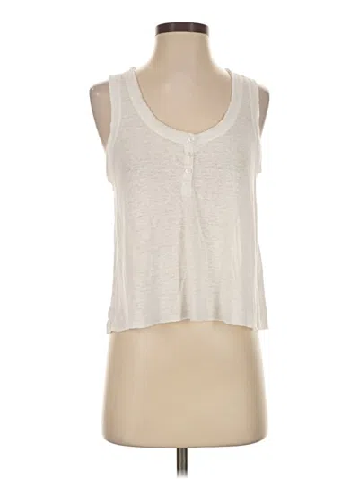 Pre-owned Aerie Sleeveless T-shirt In Ivory