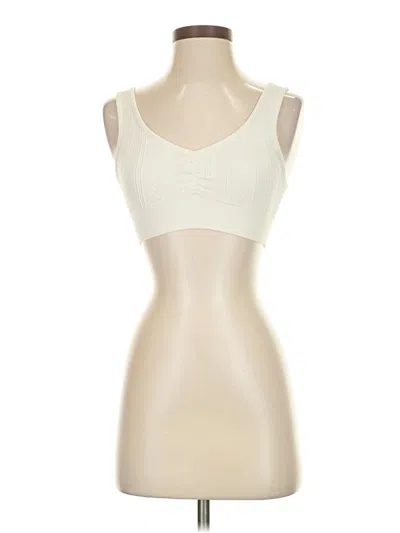 Pre-owned Aerie Sleeveless T-shirt In Ivory