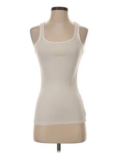 Pre-owned Aerie Sleeveless T-shirt In Ivory