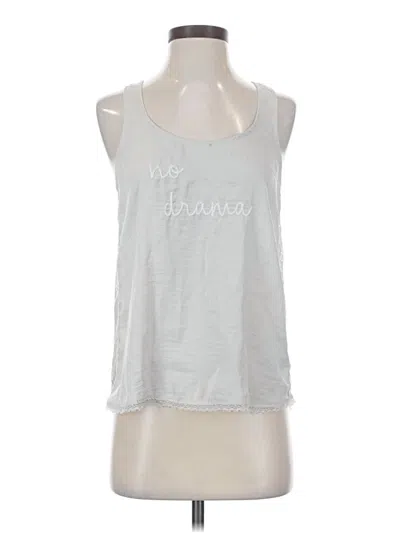 Pre-owned Aerie Sleeveless T-shirt In Silver