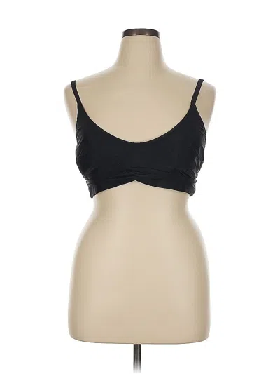 Pre-owned Aerie Sports Bra In Black