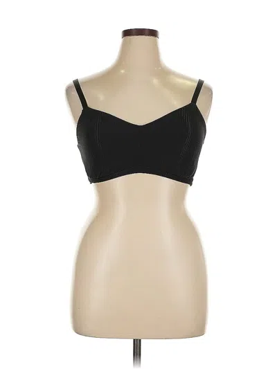 Pre-owned Aerie Sports Bra In Black