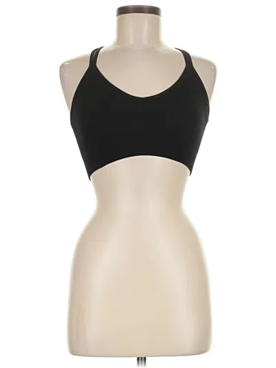 Pre-owned Aerie Sports Bra In Black