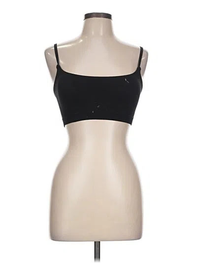 Pre-owned Aerie Sports Bra In Black
