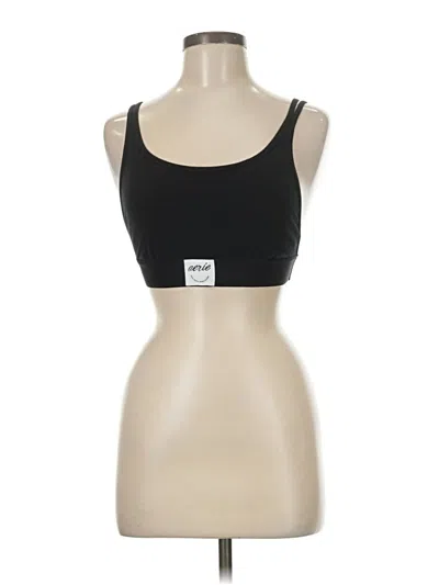 Pre-owned Aerie Sports Bra In Black