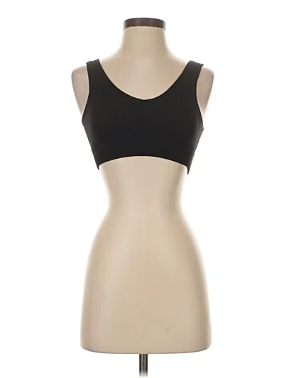 Pre-owned Aerie Sports Bra In Black