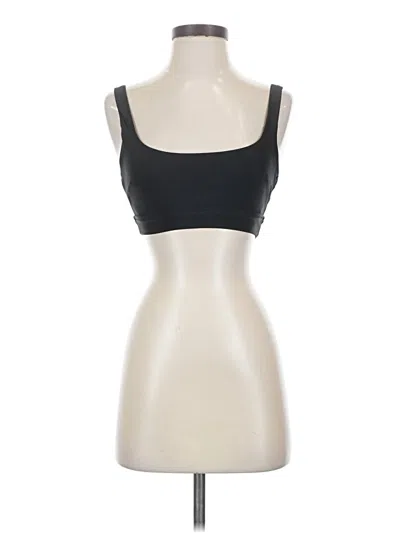 Pre-owned Aerie Sports Bra In Black
