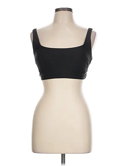 Pre-owned Aerie Sports Bra In Black