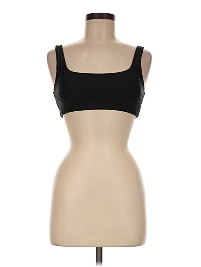 Pre-owned Aerie Sports Bra In Black
