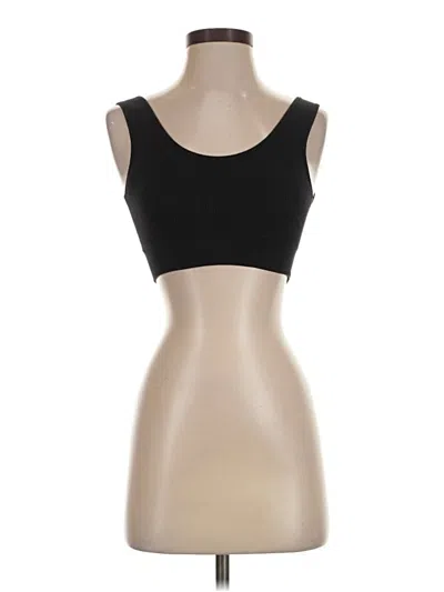 Pre-owned Aerie Sports Bra In Black