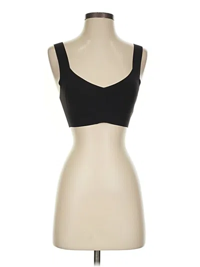 Pre-owned Aerie Sports Bra In Black