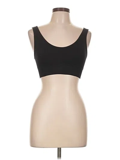Pre-owned Aerie Sports Bra In Black