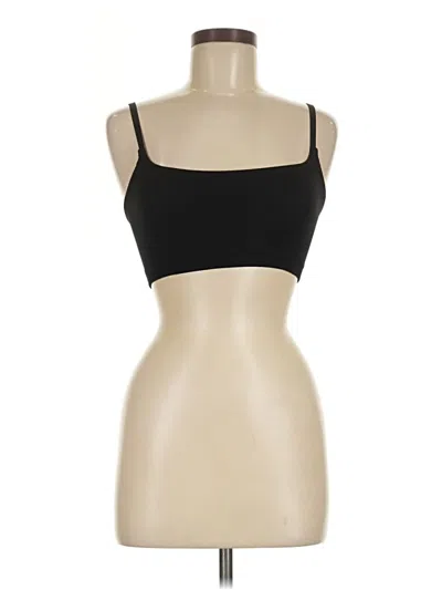 Pre-owned Aerie Sports Bra In Black