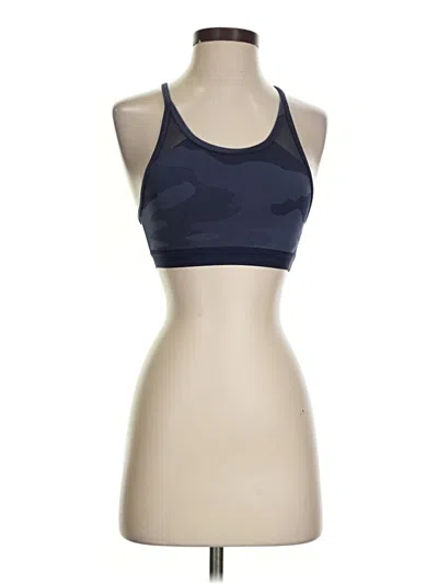 Pre-owned Aerie Sports Bra In Blue