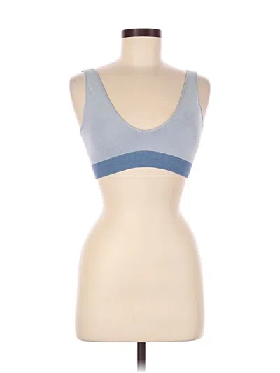Pre-owned Aerie Sports Bra In Blue