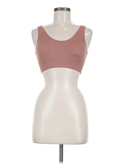 Pre-owned Aerie Sports Bra In Brown