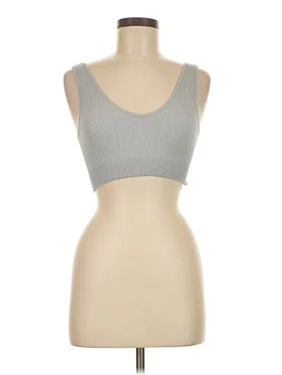 Pre-owned Aerie Sports Bra In Gray
