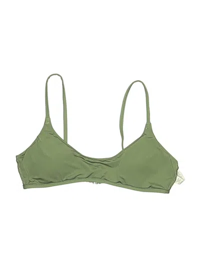 Pre-owned Aerie Sports Bra In Green