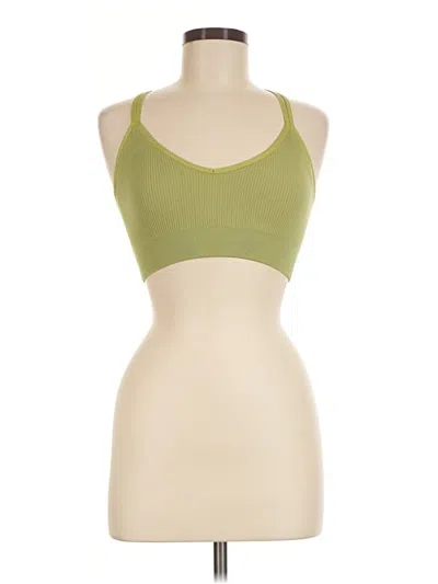 Pre-owned Aerie Sports Bra In Green