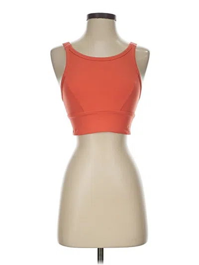 Pre-owned Aerie Sports Bra In Orange