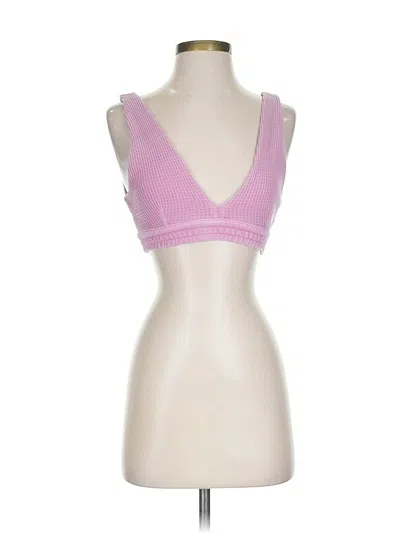 Pre-owned Aerie Sports Bra In Pink