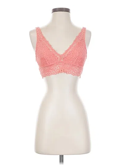 Pre-owned Aerie Sports Bra In Pink