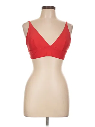 Pre-owned Aerie Sports Bra In Red