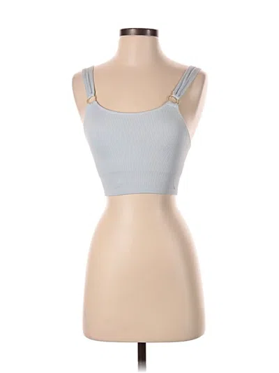 Pre-owned Aerie Sports Bra In Silver