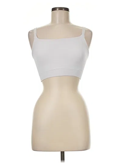 Pre-owned Aerie Sports Bra In White