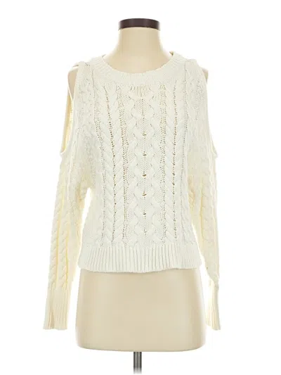 Pre-owned Aerie Sweater Vest In Ivory