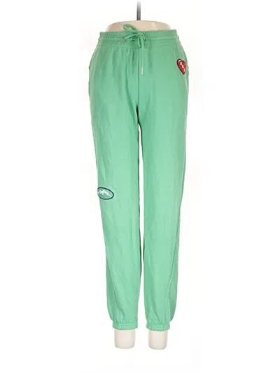 Pre-owned Aerie Sweatpants In Green