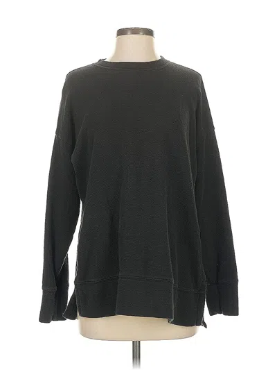 Pre-owned Aerie Sweatshirt In Black