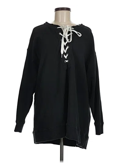 Pre-owned Aerie Sweatshirt In Black