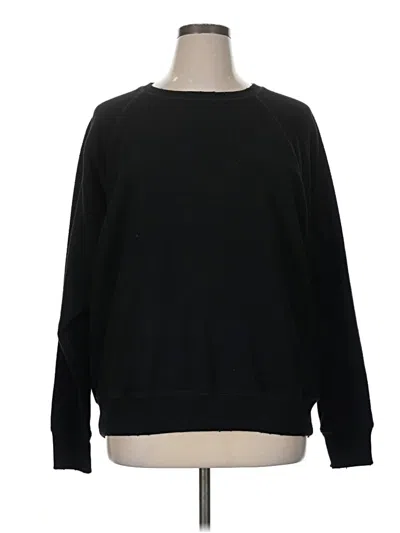 Pre-owned Aerie Sweatshirt In Black